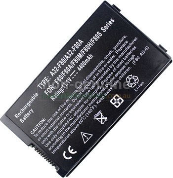 Battery for Asus F80Q-4P020E laptop