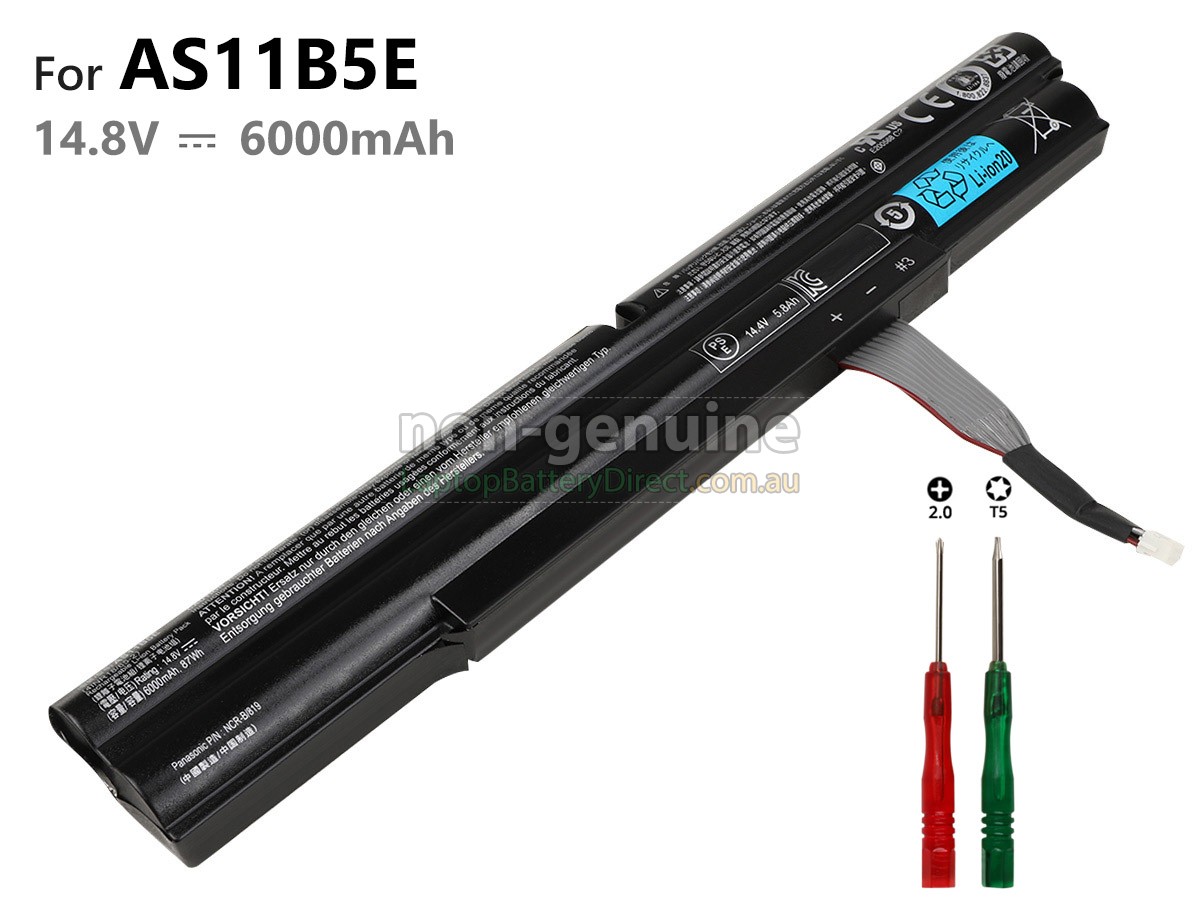 Acer 4INR18/65-2 replacement battery - Laptop battery from Australia