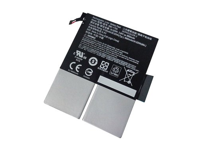 Acer Chromebook Tab 10-D651N-K9WT replacement battery