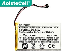 Fiio X7 replacement battery