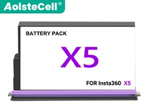 Insta360 X5 replacement battery