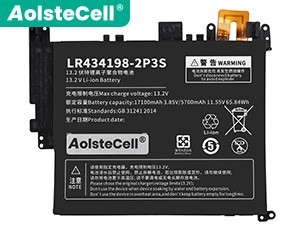 One netbook LR434198-2P3S replacement battery