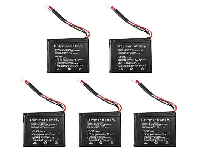 Senter ST655814-5pcs replacement battery