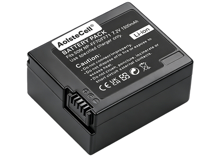 Sony NP-FF71 replacement battery