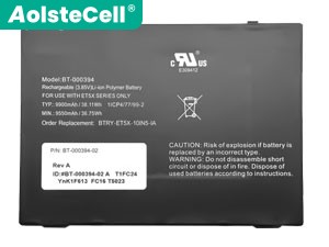 Zebra ET51CT-G21E-00A6 replacement battery